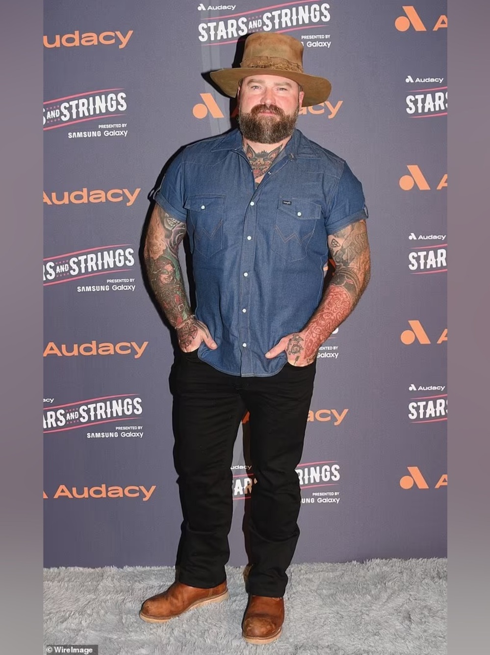 Zac Brown Life Size Cardboard Cutout.  FREE SHIP! LAST ONE!